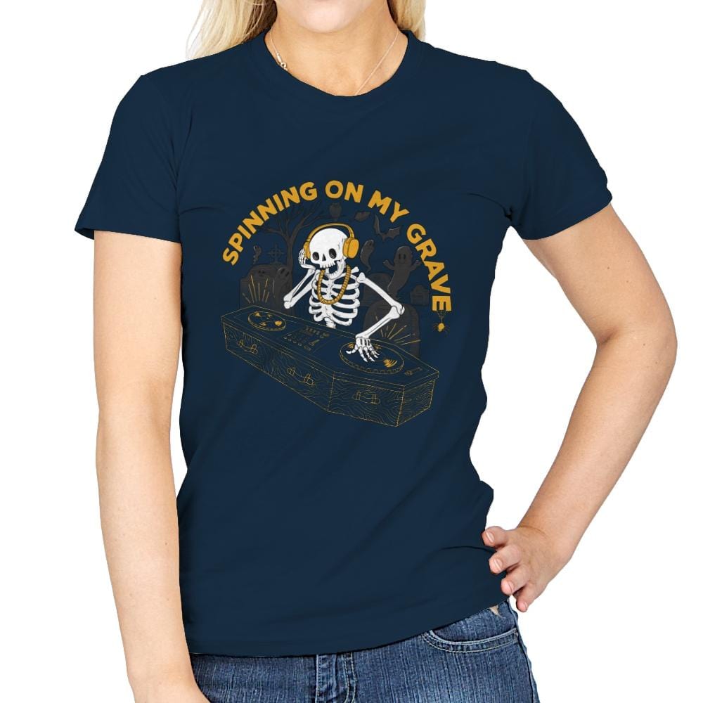 Rave in Peace - Womens T-Shirts RIPT Apparel Small / Navy