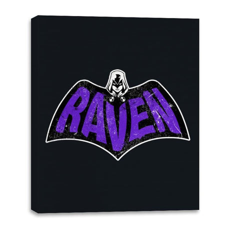 Ravenbat - Canvas Wraps Canvas Wraps RIPT Apparel 16x20 / Black