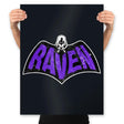 Ravenbat - Prints Posters RIPT Apparel 18x24 / Black