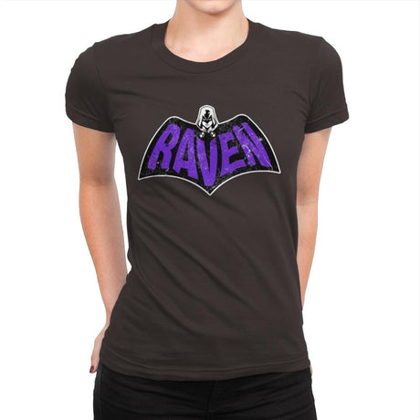 Ravenbat - Womens Premium T-Shirts RIPT Apparel Small / Dark Chocolate