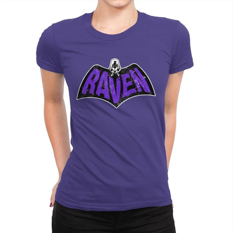 Ravenbat - Womens Premium T-Shirts RIPT Apparel Small / Purple Rush