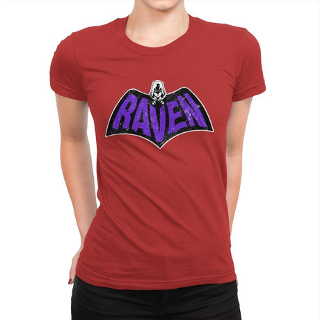 Ravenbat - Womens Premium T-Shirts RIPT Apparel Small / Red
