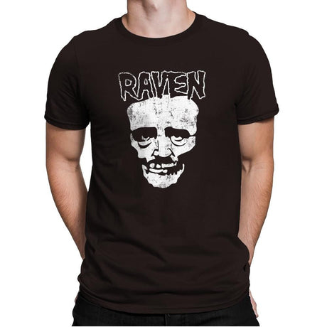 Ravenfits - Mens Premium T-Shirts RIPT Apparel Small / Dark Chocolate
