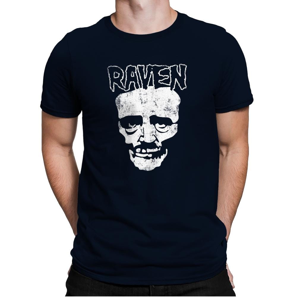 Ravenfits - Mens Premium T-Shirts RIPT Apparel Small / Midnight Navy