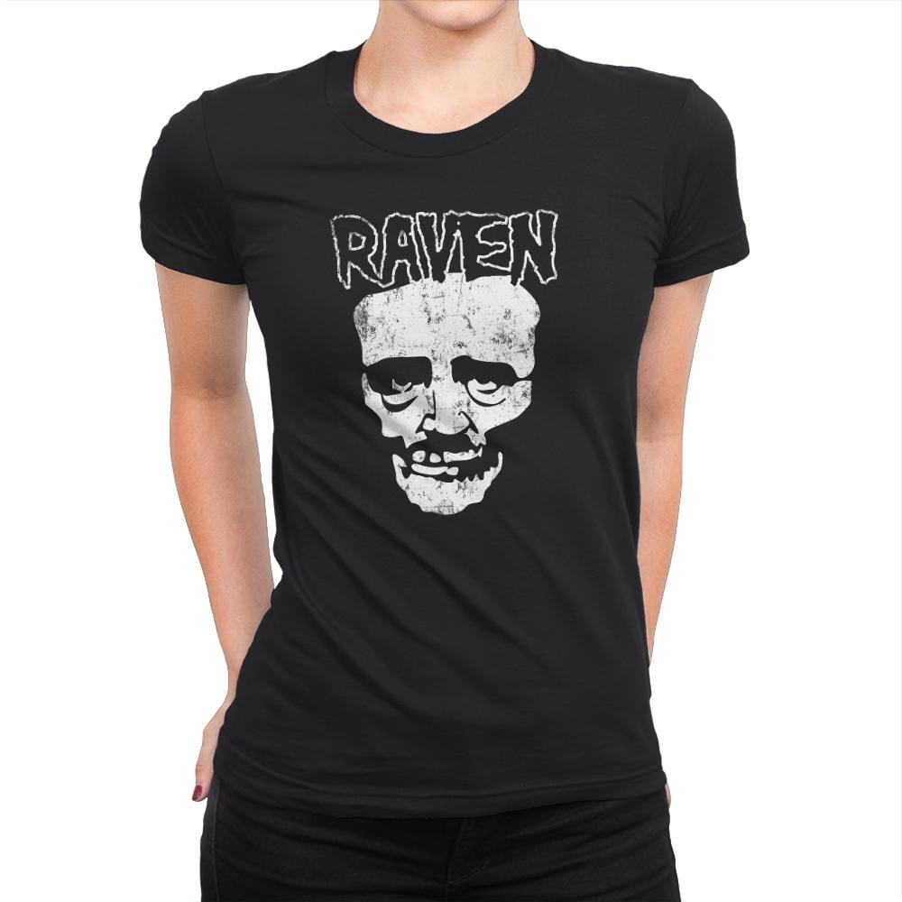 Ravenfits - Womens Premium T-Shirts RIPT Apparel Small / Black