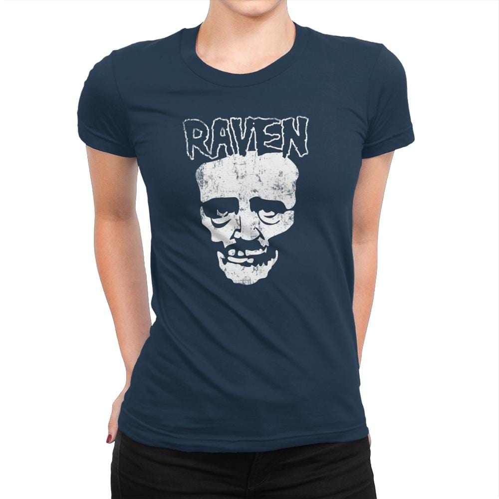 Ravenfits - Womens Premium T-Shirts RIPT Apparel Small / Midnight Navy