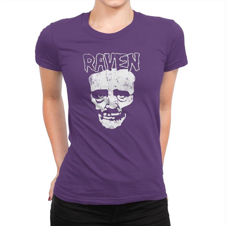 Ravenfits - Womens Premium T-Shirts RIPT Apparel Small / Purple Rush