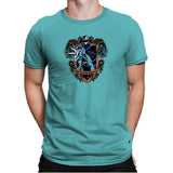 Ravinghorn - Zordwarts - Mens Premium T-Shirts RIPT Apparel Small / Tahiti Blue