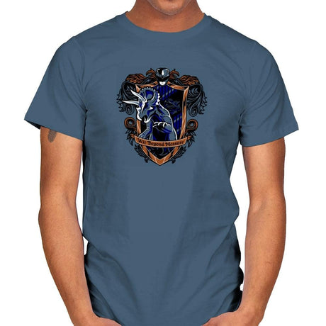 Ravinghorn - Zordwarts - Mens T-Shirts RIPT Apparel Small / Indigo Blue