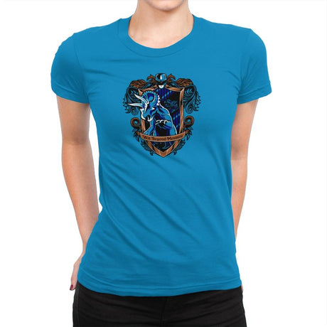 Ravinghorn - Zordwarts - Womens Premium T-Shirts RIPT Apparel Small / Turquoise