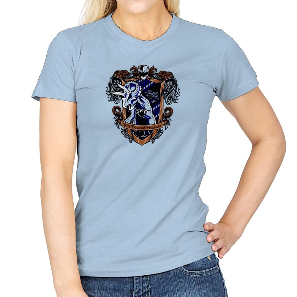 Ravinghorn - Zordwarts - Womens T-Shirts RIPT Apparel Small / Light Blue