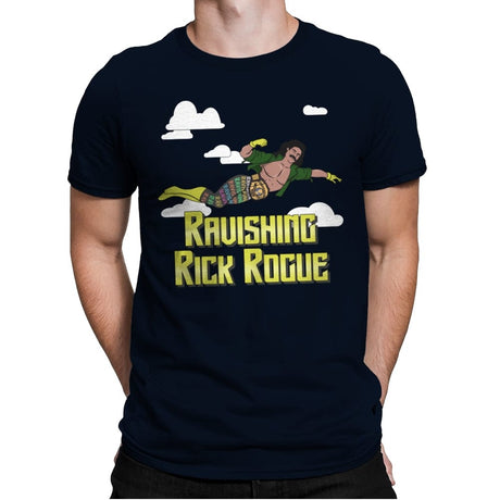 Ravishing Rick Rogue - Mens Premium T-Shirts RIPT Apparel Small / Midnight Navy