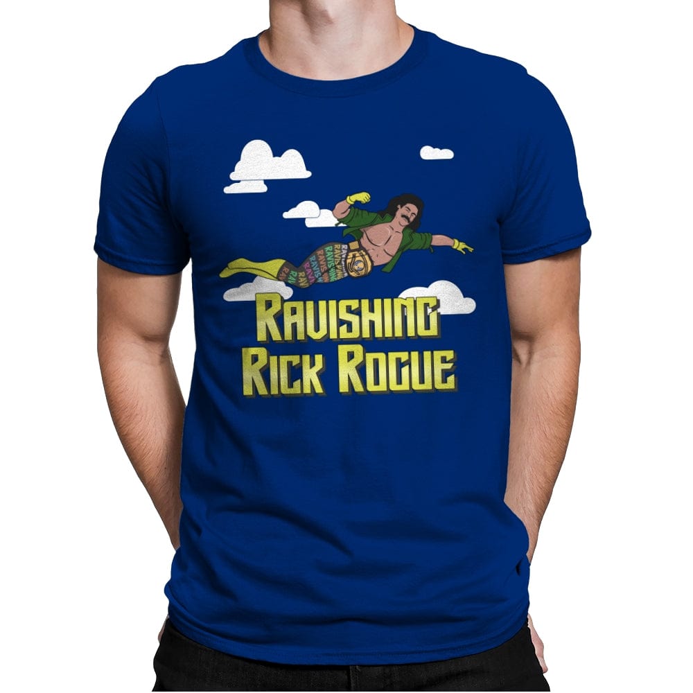 Ravishing Rick Rogue - Mens Premium T-Shirts RIPT Apparel Small / Royal