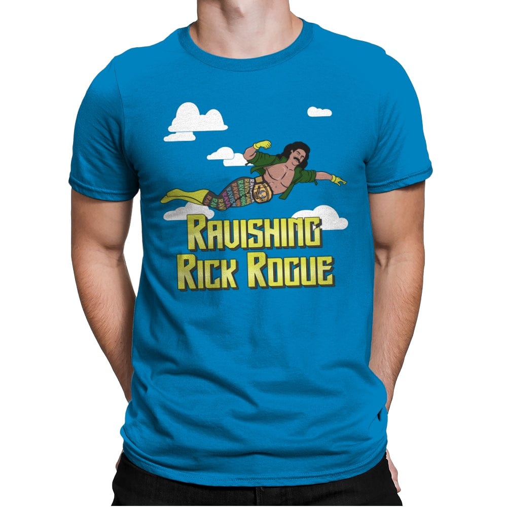 Ravishing Rick Rogue - Mens Premium T-Shirts RIPT Apparel Small / Turqouise