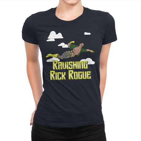 Ravishing Rick Rogue - Womens Premium T-Shirts RIPT Apparel Small / Midnight Navy