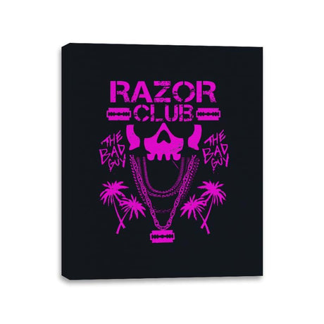 Razor Club - Canvas Wraps Canvas Wraps RIPT Apparel 11x14 / Black