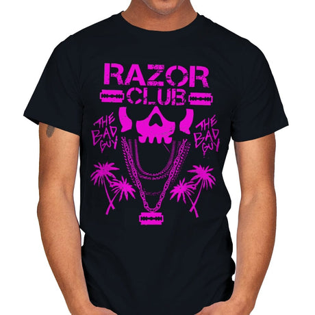 Razor Club - Mens T-Shirts RIPT Apparel Small / Black