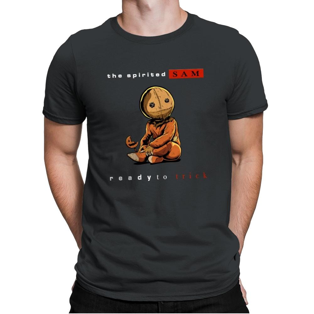 Ready to Trick - Mens Premium T-Shirts RIPT Apparel Small / Heavy Metal