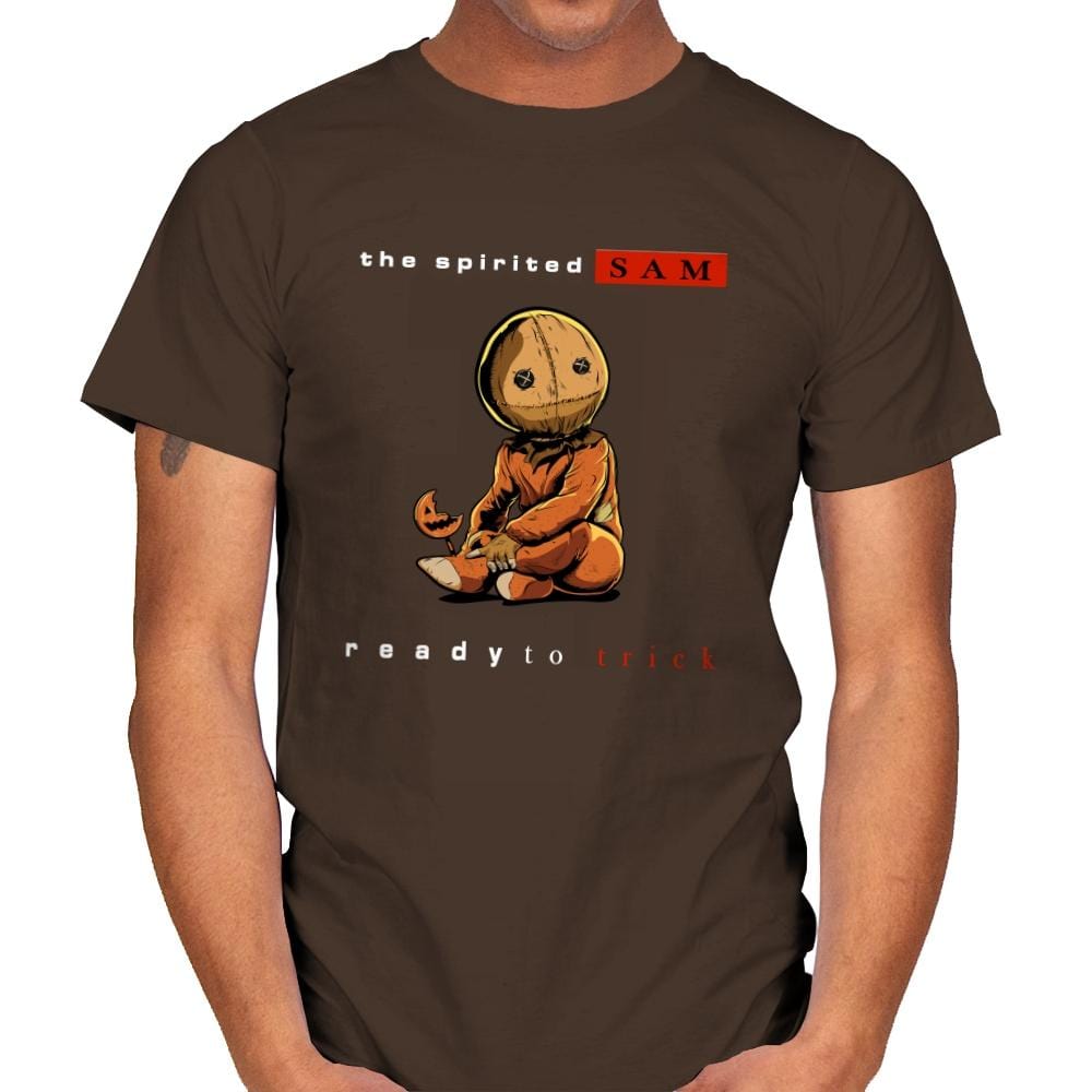 Ready to Trick - Mens T-Shirts RIPT Apparel Small / Dark Chocolate