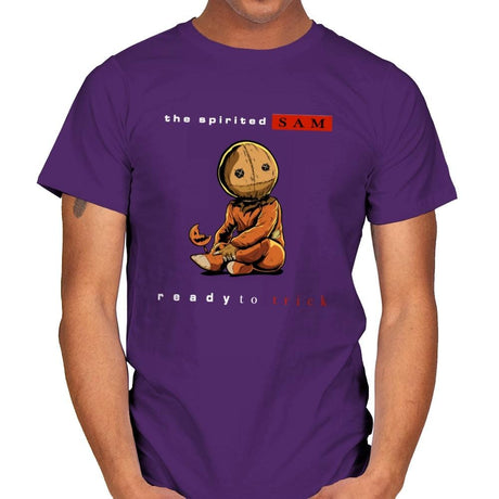 Ready to Trick - Mens T-Shirts RIPT Apparel Small / Purple