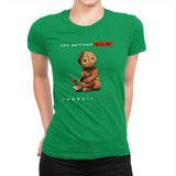 Ready to Trick - Womens Premium T-Shirts RIPT Apparel Small / Kelly Green
