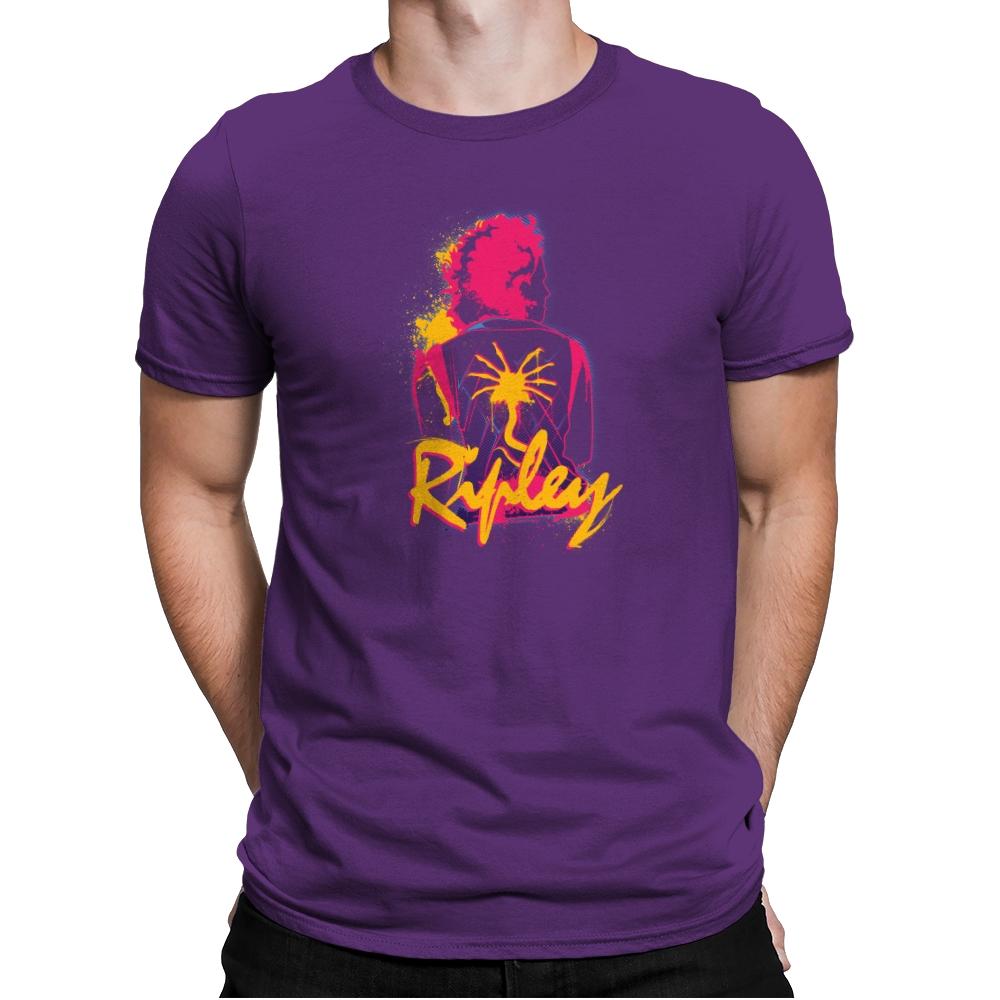 Real Hero - Graffitees - Mens Premium T-Shirts RIPT Apparel Small / Purple Rush