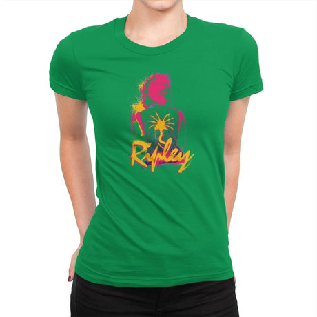 Real Hero - Graffitees - Womens Premium T-Shirts RIPT Apparel Small / Kelly Green