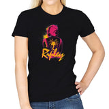 Real Hero - Graffitees - Womens T-Shirts RIPT Apparel Small / Black