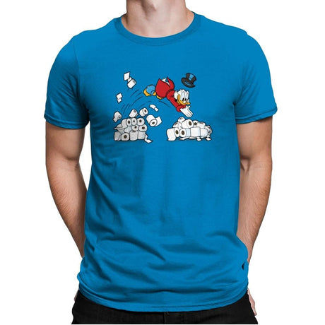 Really Rich - Mens Premium T-Shirts RIPT Apparel Small / Turqouise