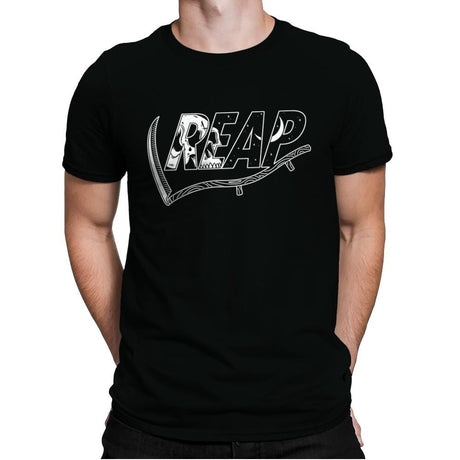 Reap - Mens Premium T-Shirts RIPT Apparel Small / Black