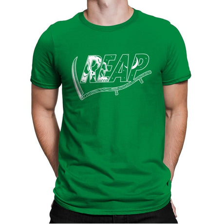 Reap - Mens Premium T-Shirts RIPT Apparel Small / Kelly
