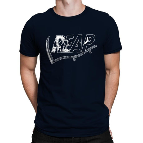 Reap - Mens Premium T-Shirts RIPT Apparel Small / Midnight Navy