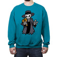 Reaper 6 - Crew Neck Sweatshirt Crew Neck Sweatshirt RIPT Apparel Small / Antique Sapphire