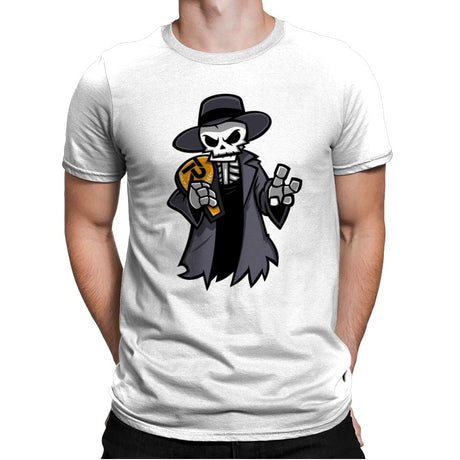 Reaper 6 - Mens Premium T-Shirts RIPT Apparel Small / White