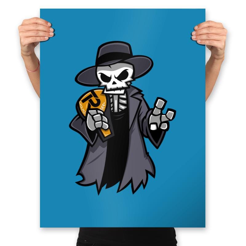 Reaper 6 - Prints Posters RIPT Apparel 18x24 / Sapphire