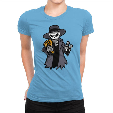 Reaper 6 - Womens Premium T-Shirts RIPT Apparel Small / Turquoise