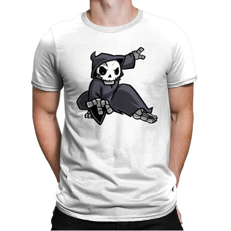 Reaper 7 - Mens Premium T-Shirts RIPT Apparel Small / White