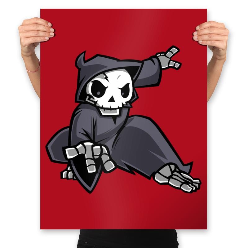 Reaper 7 - Prints Posters RIPT Apparel 18x24 / Red