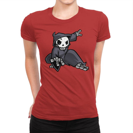 Reaper 7 - Womens Premium T-Shirts RIPT Apparel Small / Red