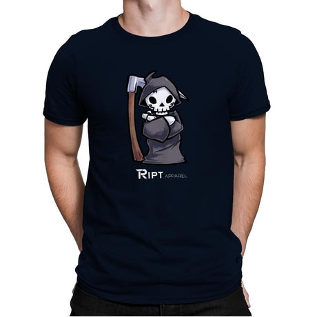 Reaper Arms Crossed - Mens Premium T-Shirts RIPT Apparel Small / Midnight Navy