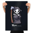Reaper Arms Crossed - Prints Posters RIPT Apparel 18x24 / Black