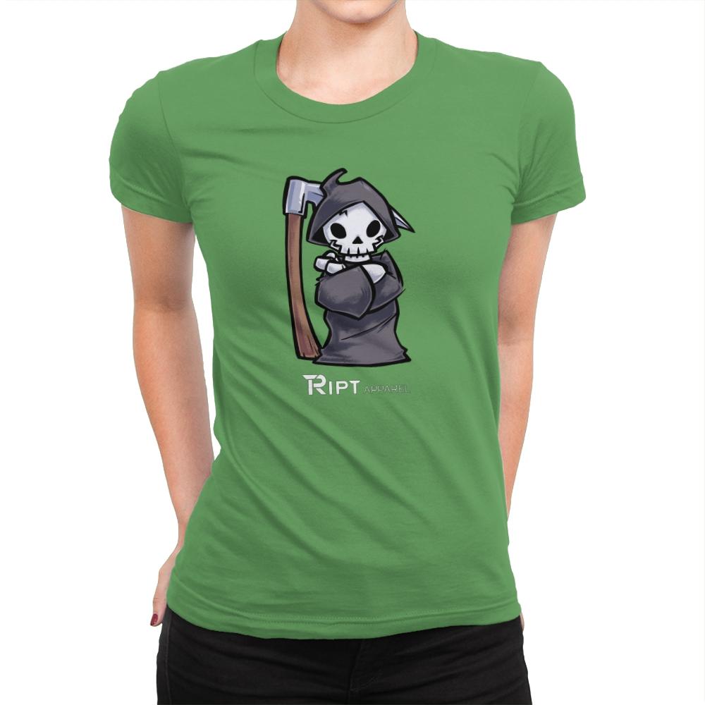 Reaper Arms Crossed - Womens Premium T-Shirts RIPT Apparel Small / Kelly
