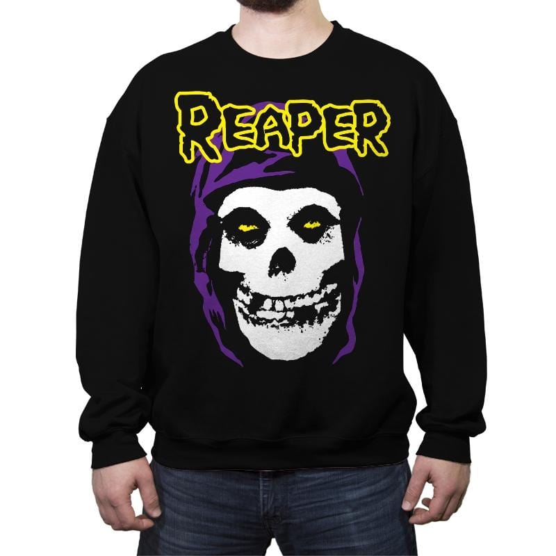Reaper - Crew Neck Sweatshirt Crew Neck Sweatshirt RIPT Apparel Small / Black
