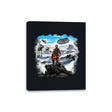 Rebel Above the Sea of Snow - Canvas Wraps Canvas Wraps RIPT Apparel 8x10 / Black