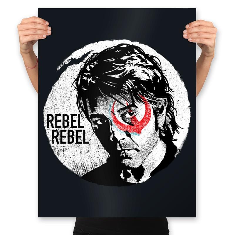 Rebel Agent - Prints Posters RIPT Apparel 18x24 / Black