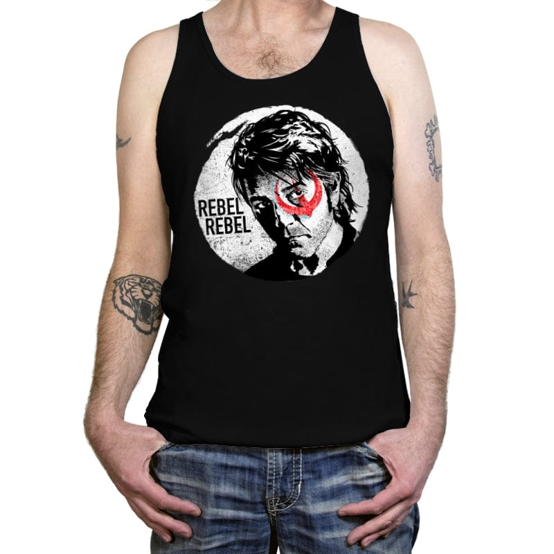 Rebel Agent - Tanktop Tanktop RIPT Apparel X-Small / Black