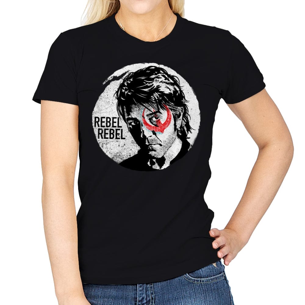 Rebel Agent - Womens T-Shirts RIPT Apparel Small / Black