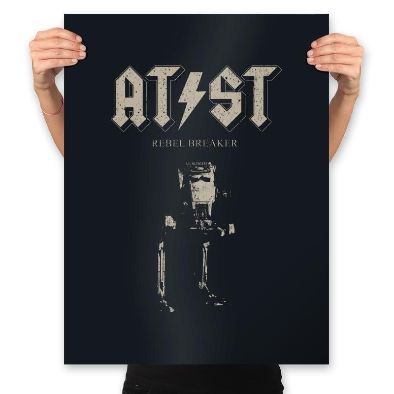 Rebel Breaker - Prints Posters RIPT Apparel 18x24 / Black