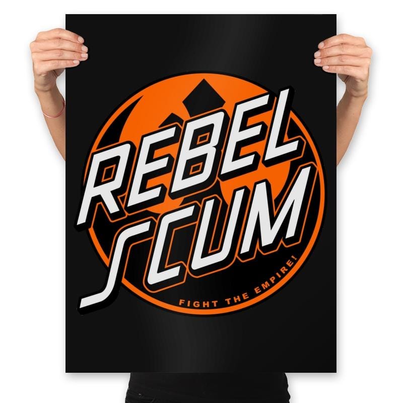 Rebel Cruz - Prints Posters RIPT Apparel 18x24 / Black