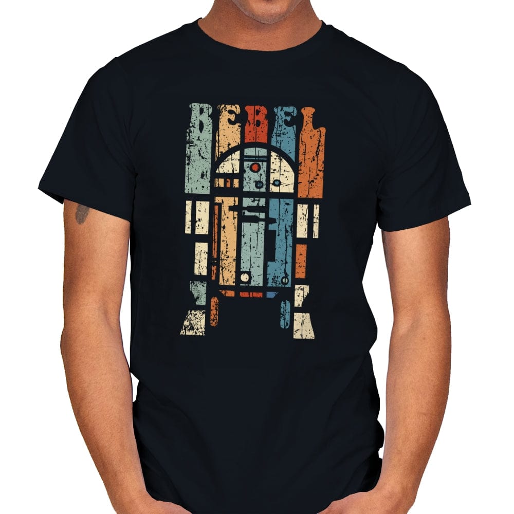 Rebel Droid - Mens T-Shirts RIPT Apparel Small / Black